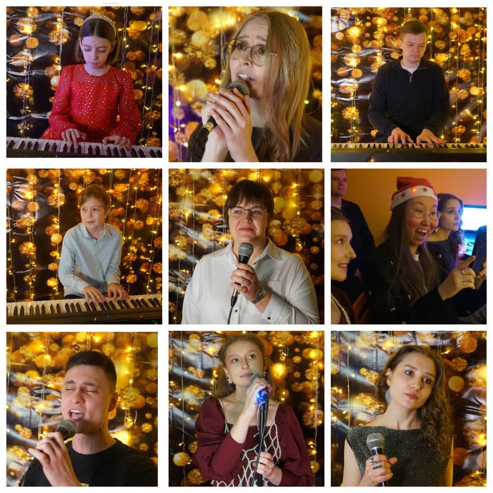 Novogodnij kapustnik Collages