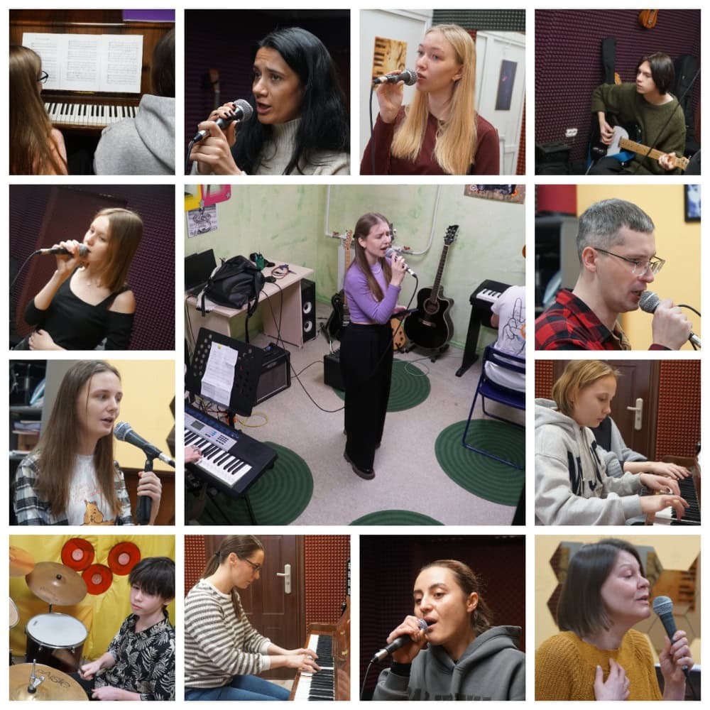 Zimnee predproslushivanie Collages